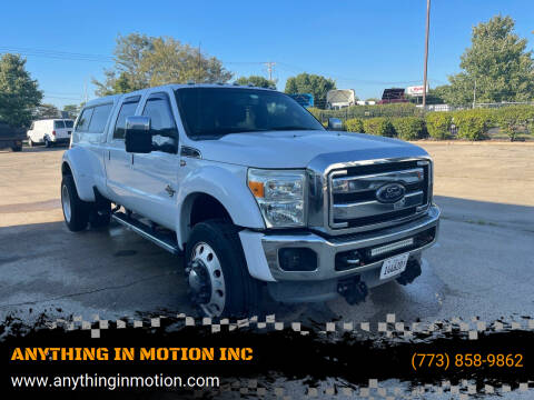 2012 Ford F-450 Super Duty for sale at ANYTHING IN MOTION INC in Bolingbrook IL