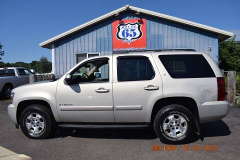 2007 Chevrolet Tahoe for sale at Route 65 Sales in Mora MN