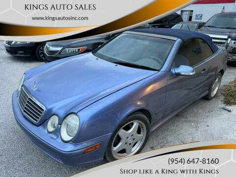 2000 Mercedes-Benz CLK for sale at KINGS AUTO SALES in Hollywood FL
