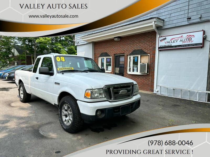 2008 Ford Ranger for sale at VALLEY AUTO SALES in Methuen MA