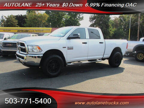 2015 RAM 2500 for sale at AUTOLANE in Portland OR