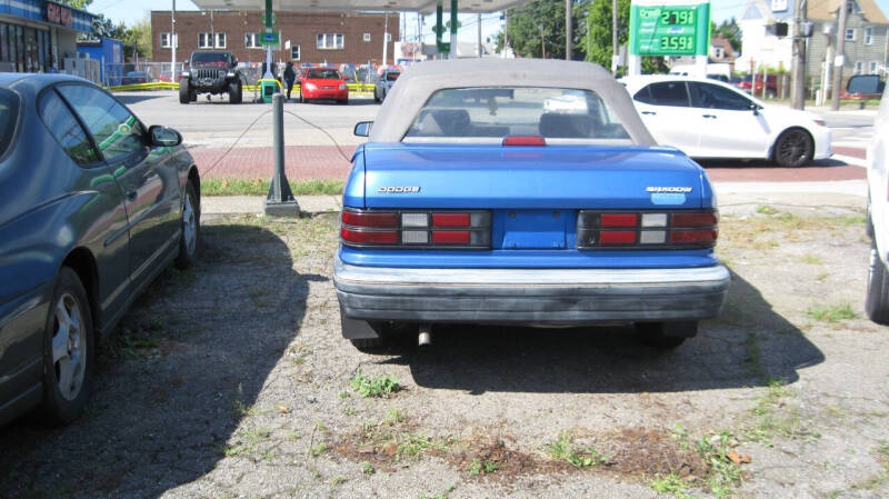 1991 Dodge Shadow Highline