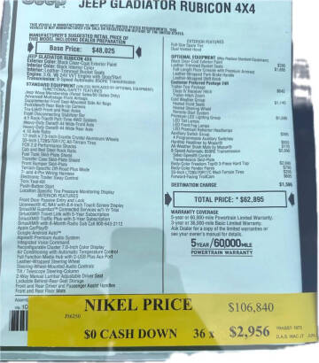 2022 Jeep Gladiator Rubicon