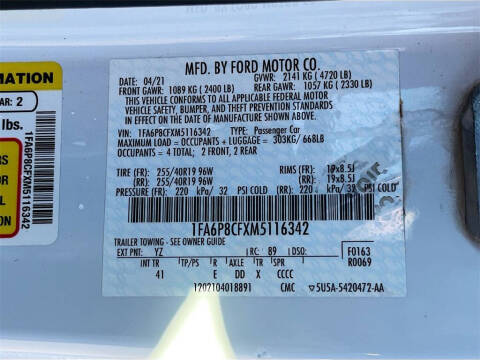 2021 Ford Mustang GT Premium