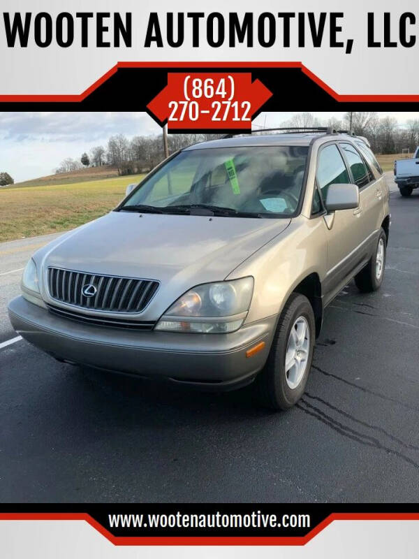 2000 Lexus RX 300 for sale at WOOTEN AUTOMOTIVE, LLC in Landrum SC