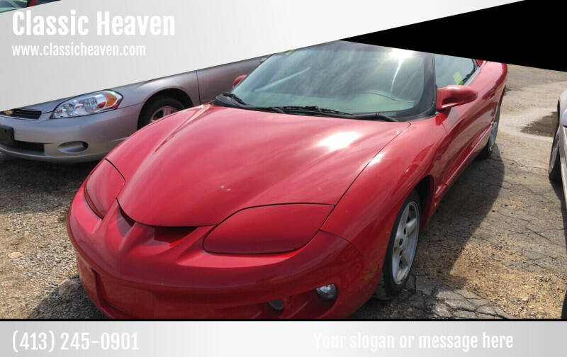 1998 Pontiac Firebird for sale at Classic Heaven Used Cars & Service in Brimfield MA