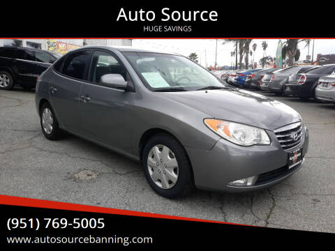 2010 Hyundai Elantra for sale at Auto Source in Banning CA