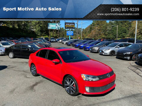 2014 Volkswagen Jetta for sale at Sport Motive Auto Sales in Seattle WA