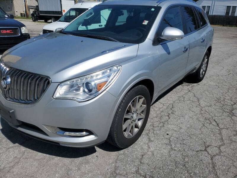 2013 Buick Enclave for sale at D -N- J Auto Sales Inc. in Fort Wayne IN