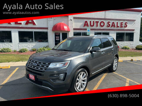 2016 Ford Explorer for sale at Ayala Auto Sales in Aurora IL