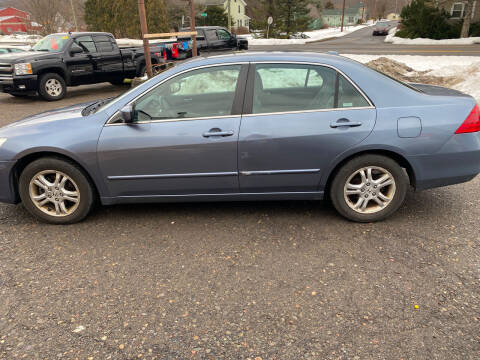 2007 Honda Accord for sale at Conklin Cycle Center in Binghamton NY