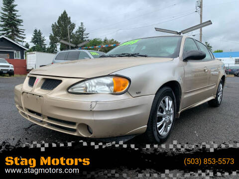 2004 Pontiac Grand Am for sale at Stag Motors in Portland OR