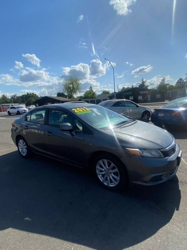 2012 Honda Civic for sale at WESLEYS AUTO WORLD LLC in Oakdale CA