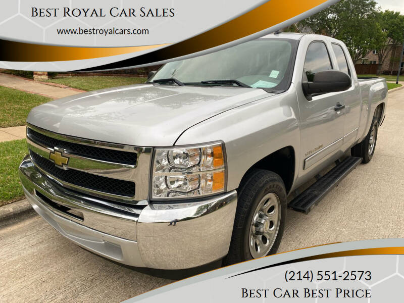 2012 Chevrolet Silverado 1500 for sale at Best Royal Car Sales in Dallas TX