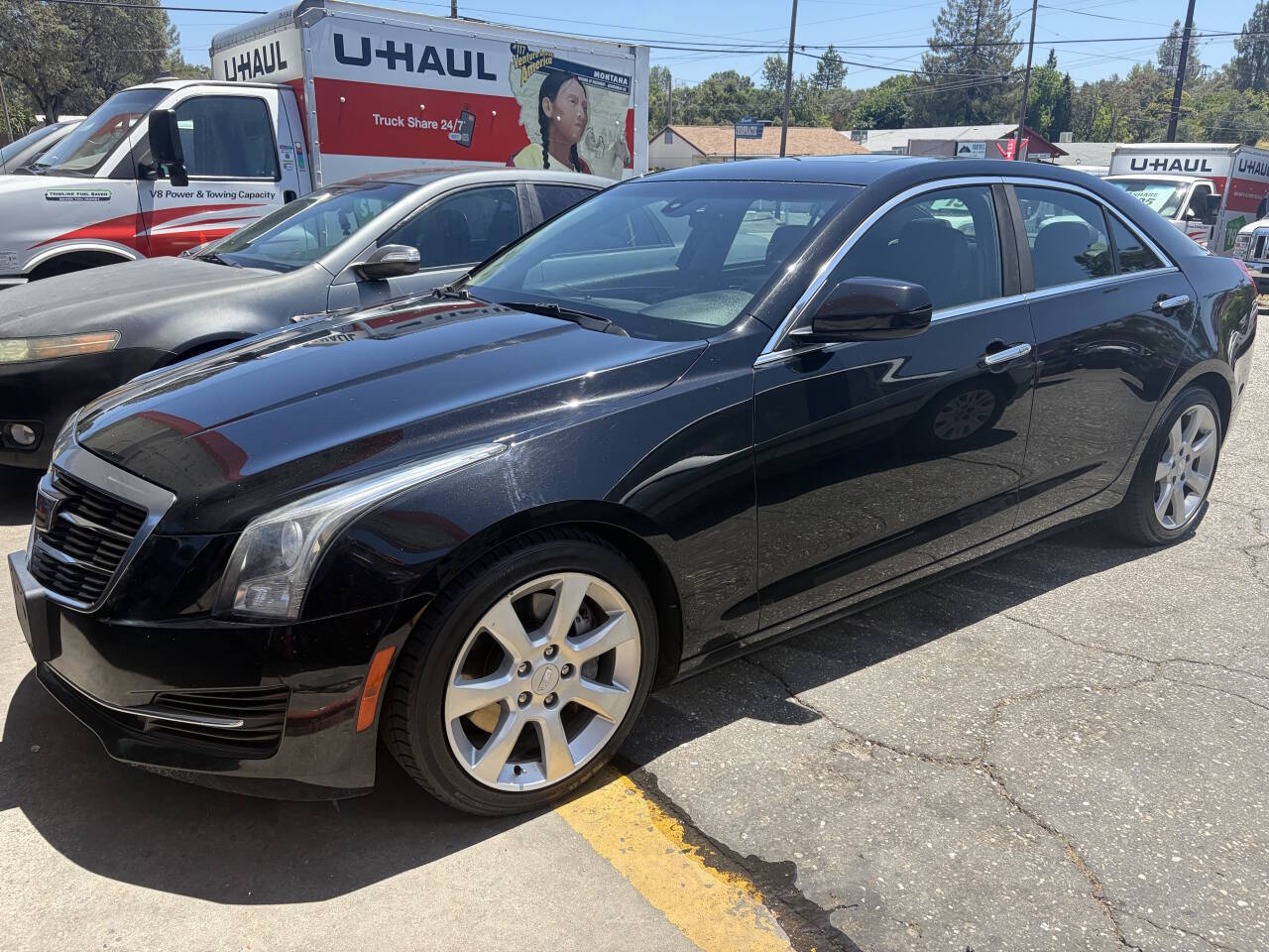 Black 2016 Cadillac ATS 2.0T 2.0T 4dr Sedan 2