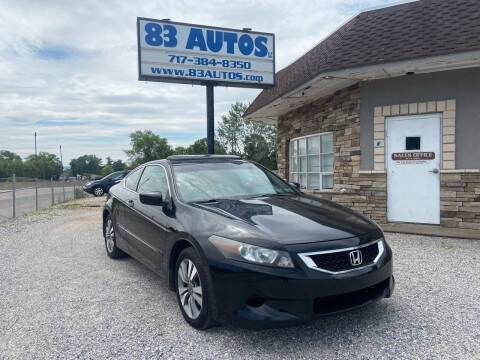 2009 Honda Accord for sale at 83 Autos in York PA