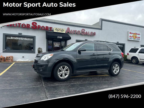 2013 Chevrolet Equinox for sale at Motor Sport Auto Sales in Waukegan IL