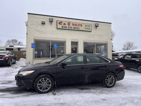 2016 Toyota Camry for sale at C & S SALES in Belton MO
