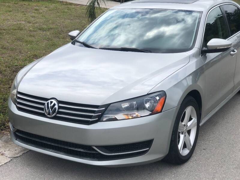 2012 Volkswagen Passat for sale at Internet Motorcars LLC in Fort Myers FL