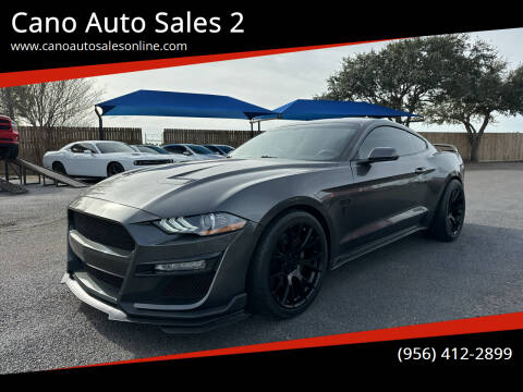 2019 Ford Mustang for sale at Cano Auto Sales 2 in Harlingen TX
