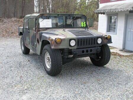 1985 AMC H1 for sale at RICH AUTOMOTIVE Inc in High Point NC