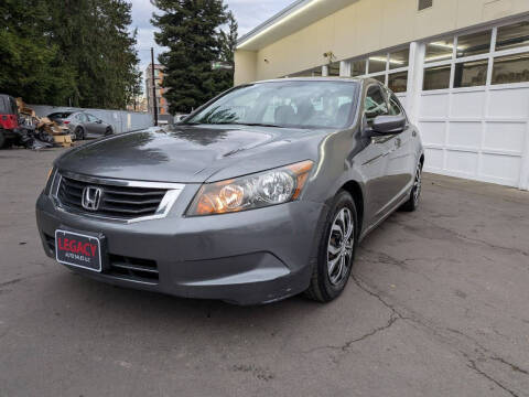 2010 Honda Accord for sale at Legacy Auto Sales LLC in Seattle WA