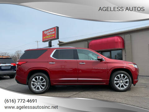 2020 Chevrolet Traverse for sale at Ageless Autos in Zeeland MI