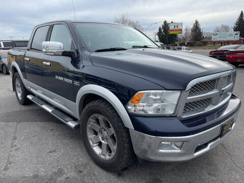 2012 RAM Ram Pickup 1500 for sale at BELOW BOOK AUTO SALES in Idaho Falls ID