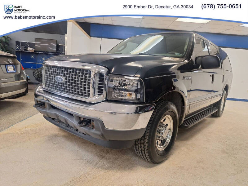 2003 Ford Excursion XLT