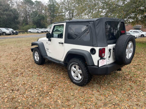 2008 Jeep Wrangler for sale at Greg Faulk Auto Sales Llc in Conway SC
