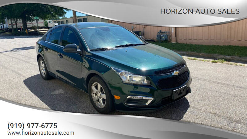 2015 Chevrolet Cruze for sale at Horizon Auto Sales in Raleigh NC