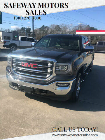 2016 GMC Sierra 1500 for sale at Safeway Motors Sales in Laurinburg NC