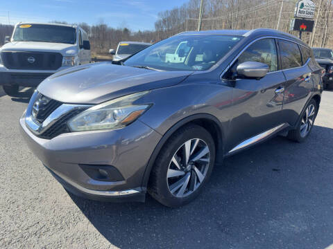 2015 Nissan Murano for sale at Pine Grove Auto Sales LLC in Russell PA