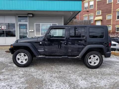 2010 Jeep Wrangler Unlimited for sale at BEL-AIR MOTORS in Akron OH