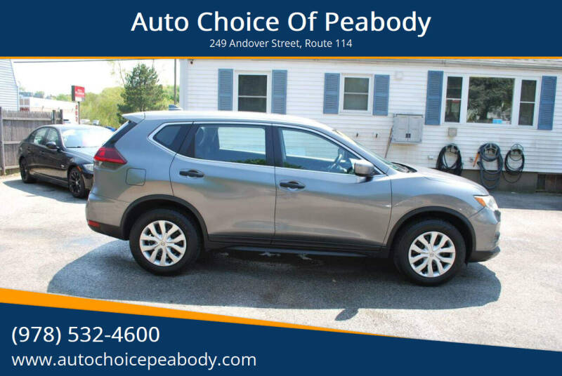2018 Nissan Rogue for sale at Auto Choice Of Peabody in Peabody MA