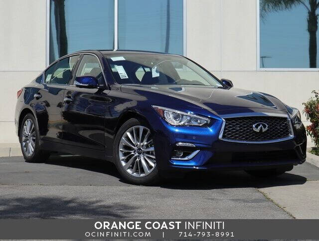 2022 Infiniti Q50 for sale at NewCenturyAutomotive.com - ORANGE COAST INFINITI in Westminster CA