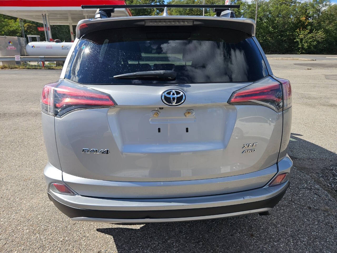 2017 Toyota RAV4 for sale at DANGO AUTO SALES in HOWARD CITY, MI