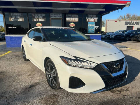 2021 Nissan Maxima for sale at Cow Boys Auto Sales LLC in Garland TX