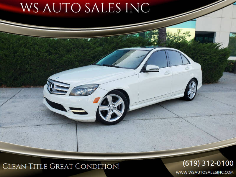 2011 Mercedes-Benz C-Class for sale at WS AUTO SALES INC in El Cajon CA