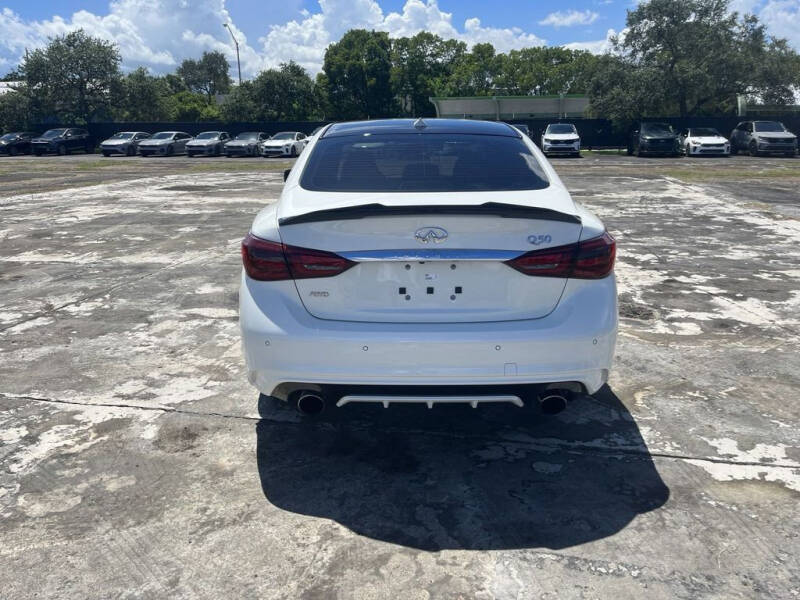2022 Infiniti Q50 Sensory
