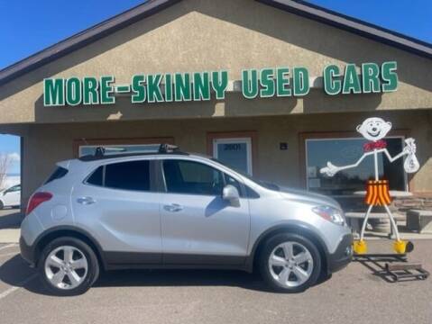 2016 Buick Encore for sale at More-Skinny Used Cars in Pueblo CO