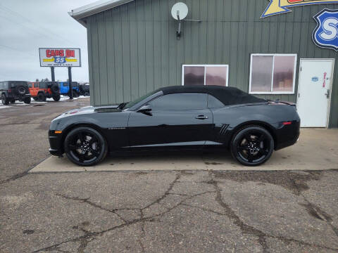 2011 Chevrolet Camaro for sale at CARS ON SS in Rice Lake WI