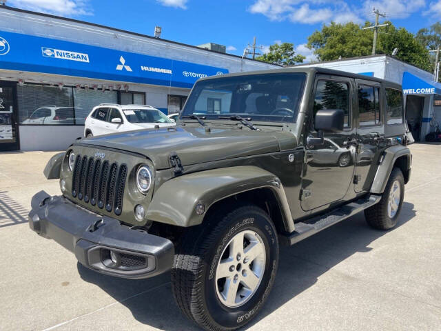 2015 Jeep Wrangler Unlimited for sale at Alpha Auto Sales in Detroit, MI