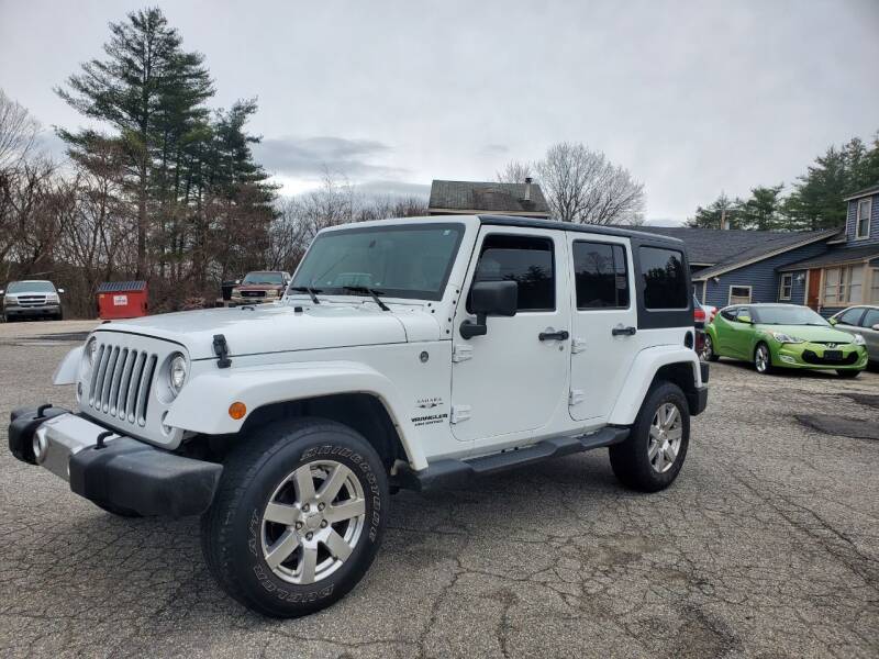 2017 Jeep Wrangler Unlimited for sale at Manchester Motorsports in Goffstown NH