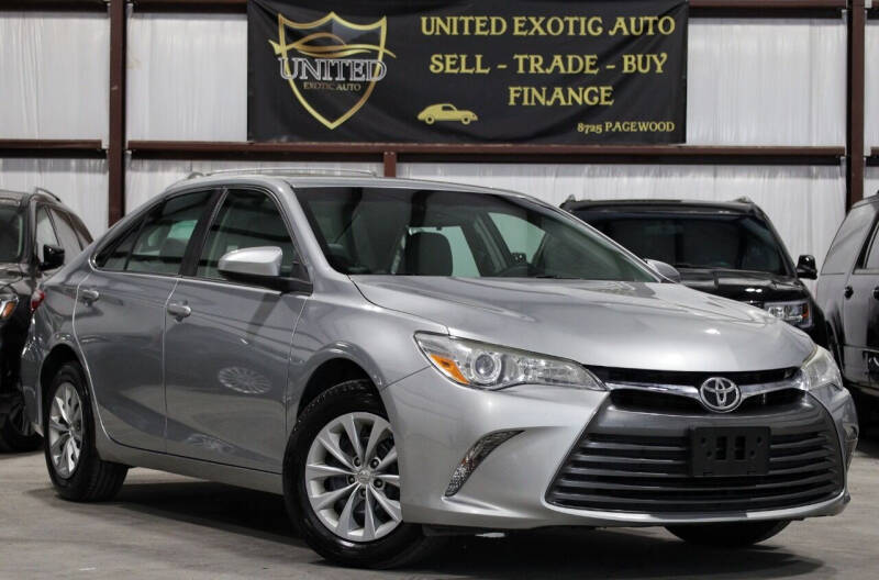 2016 Toyota Camry for sale at United Exotic Auto in Houston TX