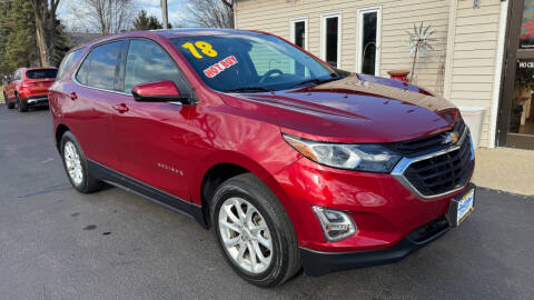 2018 Chevrolet Equinox for sale at North American Credit Inc. in Waukegan IL