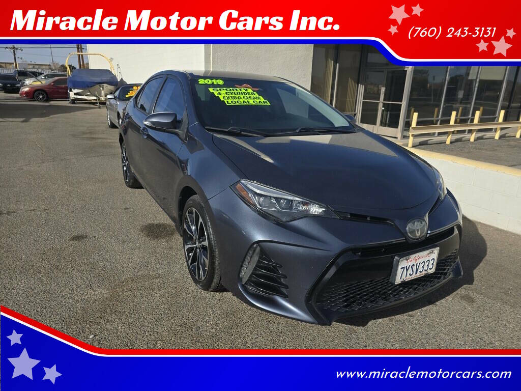 2019 Toyota Corolla SE 4dr Sedan 6M 