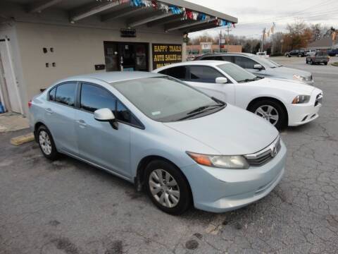 2012 Honda Civic for sale at HAPPY TRAILS AUTO SALES LLC in Taylors SC
