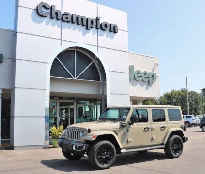 2022 Jeep Wrangler Unlimited for sale at Champion Chevrolet in Athens AL