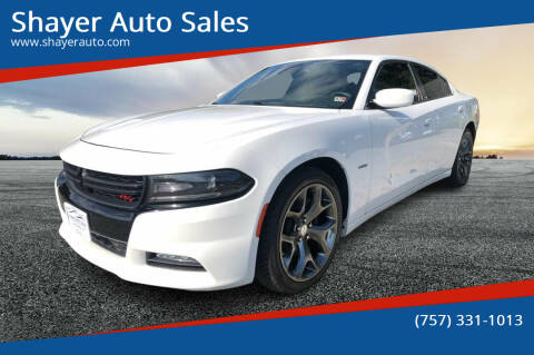 2016 Dodge Charger for sale at Shayer Auto Sales in Cape Charles VA